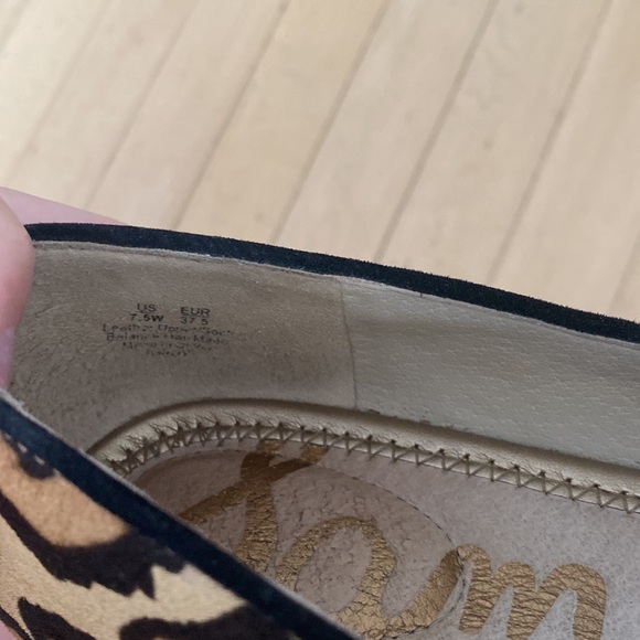 Sam Edelman Leopard Loafers - Picture 4 of 5